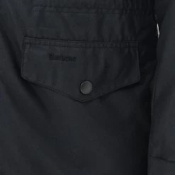 Barbour Men's Sapper Wax Jacket - Black -Fashionable Man barbour sapper wax jacket black 6