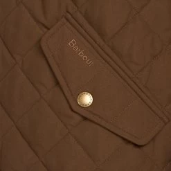 Barbour Men’s Shoveler Quilted Jacket – Dark Sand -Fashionable Man barbour shoveler quilt dk sand 10