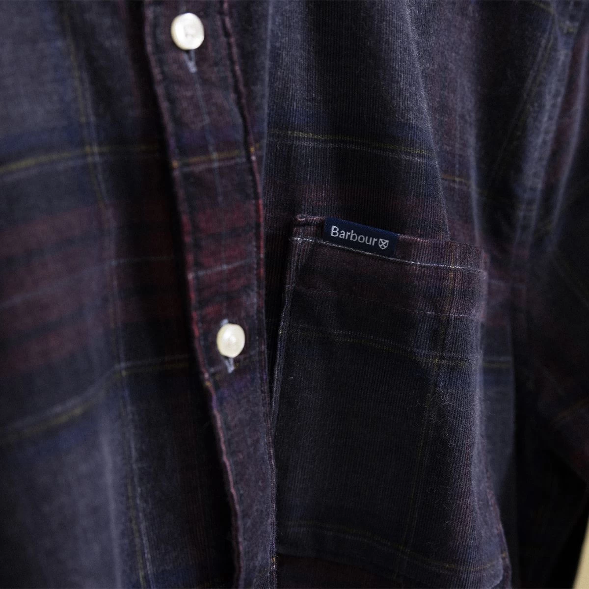 Barbour Men's Southfield Tailored Shirt - Grey Marl 9 Barbour Men's Southfield Tailored Shirt - Grey Marl - Image 9