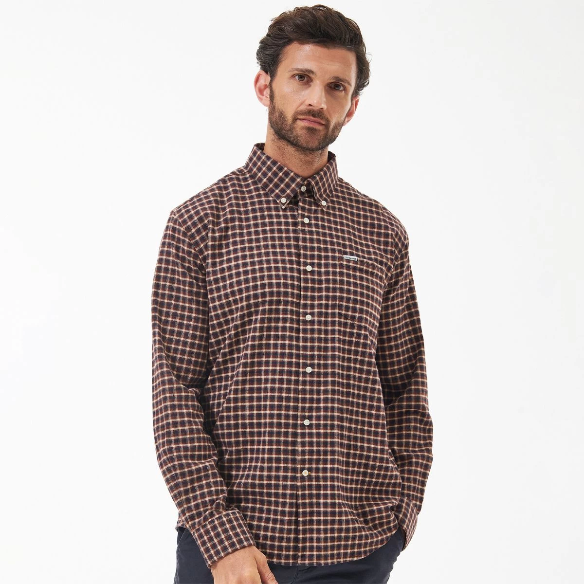 Barbour Men's Tanlaw Shirt - Rustic 7 Barbour Men's Tanlaw Shirt - Rustic - Image 7