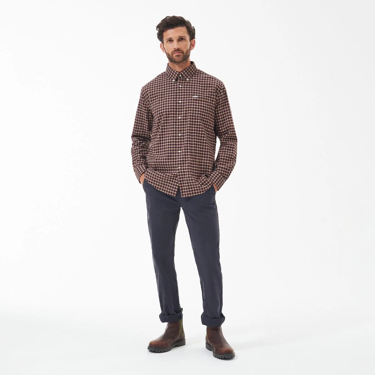 Barbour Men's Tanlaw Shirt - Rustic 3 Barbour Men's Tanlaw Shirt - Rustic - Image 3