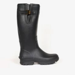 Barbour Tempest Men’s Wellington Boots – Black -Fashionable Man barbour tempest welly black 1 1