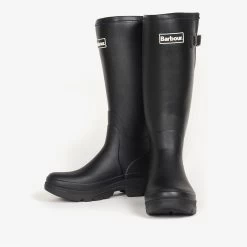 Barbour Tempest Men’s Wellington Boots – Black -Fashionable Man barbour tempest welly black 3