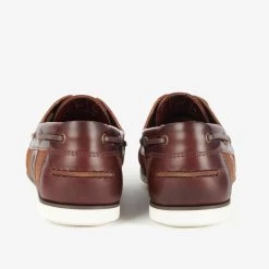 Barbour Men's Wake Boat Shoes - Beige -Fashionable Man barbour wake beige 5