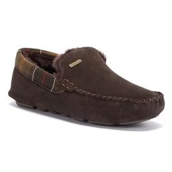 Barbour Men's Monty Slippers - Brown -Fashionable Man barbourmontybrown 1