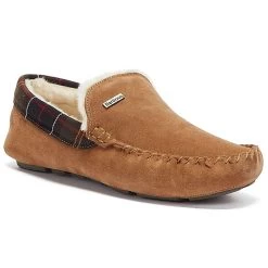 Barbour Men's Monty Slippers - Camel -Fashionable Man barbourmontycamel 1