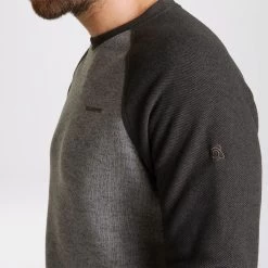 Craghoppers Men’s Barker Jumper – Quarry Grey Marl -Fashionable Man barker jumper quarrygrymar 4