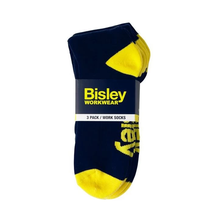 Bisley Workwear Arch Support Work Socks – Pack Of 3