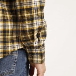 Weird Fish Men's Broxton Long Sleeved Check Shirt - Mustard 16 Weird Fish Men's Broxton Long Sleeved Check Shirt - Mustard -Fashionable Man broxton ls check shirt mstard 7