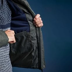 Weird Fish Men’s Bryson Puffer Jacket - Dark Olive -Fashionable Man bryson puffer jacket dark olive 2