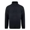 Weird Fish Men's Burnaby ¼ Zip Jumper - Ensign Blue