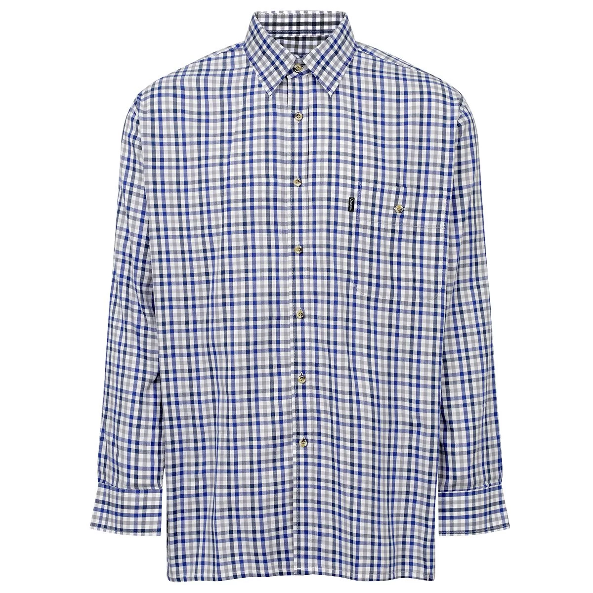 Champion Men's Buxton Long Sleeved Shirt - Blue 2 Champion Men's Buxton Long Sleeved Shirt - Blue - Image 2