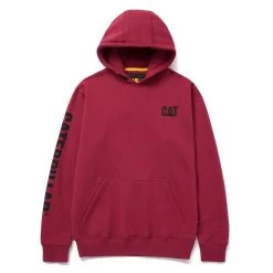 CAT Men's Trademark Banner Hoodie Brick