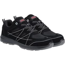 Centek Men's FS314 S1P Durable Safety Trainers - Black
