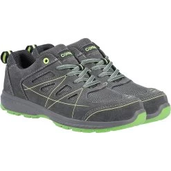 Centek Men's FS315 S1P Durable Safety Trainers - Grey -Fashionable Man centek men s fs315 s1p durable safety trainers grey 1
