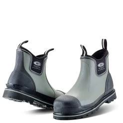 Grub's Driver 5.0 Ceramic Safety Boots - Charcoal/Black -Fashionable Man ceramic driver safety 5.0 blkgry 2 1