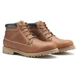 Chatham Men’s Grampian Waterproof Ankle Boots – Dark Tan