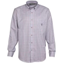 Percussion Men’s Check Shirt – Red