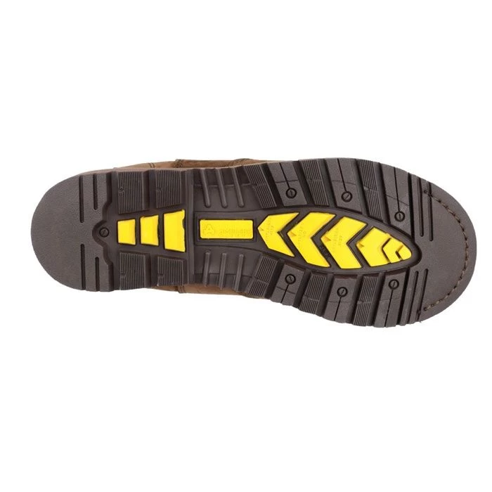 Amblers Men's FS225 Chelsea Safety Boots - Brown 6 Amblers Men's FS225 Chelsea Safety Boots - Brown - Image 6