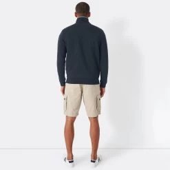 Crew Clothing Men's Classic 1/2 Zip Sweatshirt - Navy 8 Crew Clothing Men's Classic 1/2 Zip Sweatshirt - Navy -Fashionable Man classic 1 2 zip sweat navy 4