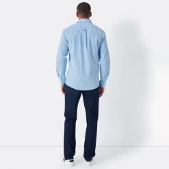 Crew Clothing Men's Micro Gingham Classic Fit Shirt - Sky Blue 8 Crew Clothing Men's Micro Gingham Classic Fit Shirt - Sky Blue -Fashionable Man classic micro gingham sky 4