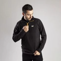 CAT Men’s Concord Fleece Pullover – Black