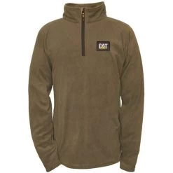 CAT Men’s Concord Fleece Pullover – Moss