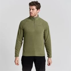 Craghoppers Men’s Corey VI Half Zip Fleece – Loden Green