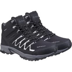 Cotswold Men's Abbeydale Mid Hiking Boots - Black -Fashionable Man cotswold men s abbeydale mid hiking boots black 1 1