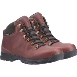 Cotswold Men's Kingsway Mid Height Boots - Brown