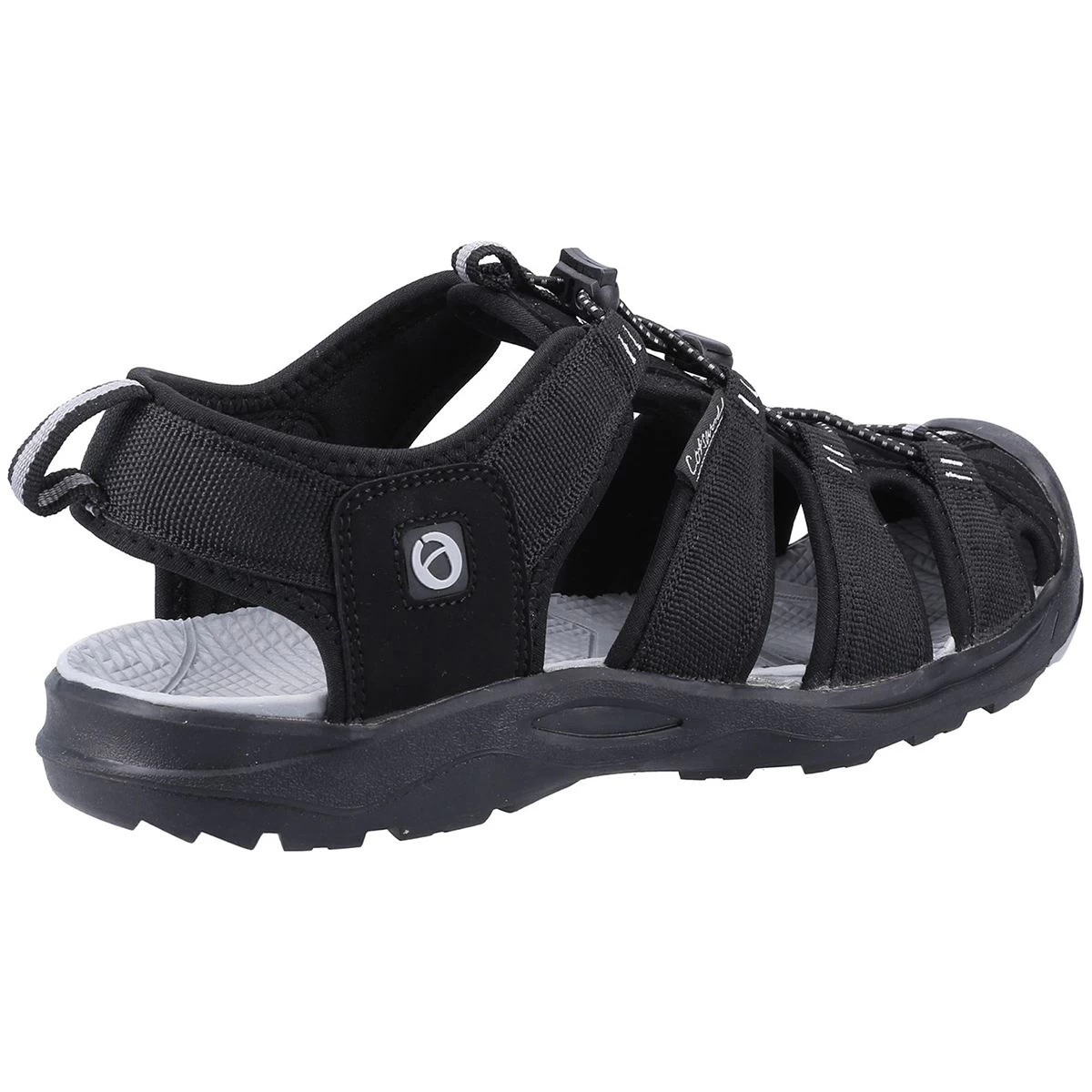 Cotswold Men's Marshfield Sandals - Black 2 Cotswold Men's Marshfield Sandals - Black - Image 2