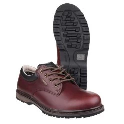 Cotswold Men's Stonesfield Leather Walking Shoes - Chestnut Brown -Fashionable Man cotswold stonefield 2