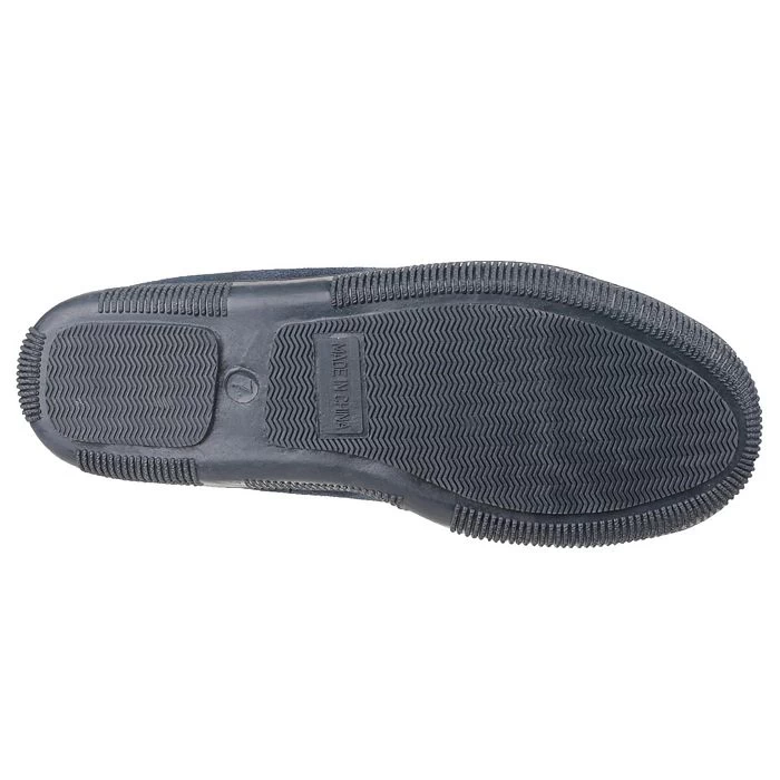 Cotswold Men’s Alberta Moccasin Slippers – Navy 4 Cotswold Men’s Alberta Moccasin Slippers – Navy - Image 4