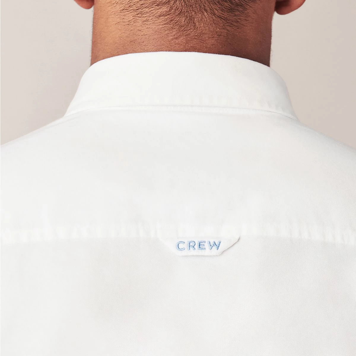 Crew Clothing Men's Slim Fit Oxford Shirt - White 7 Crew Clothing Men's Slim Fit Oxford Shirt - White - Image 7