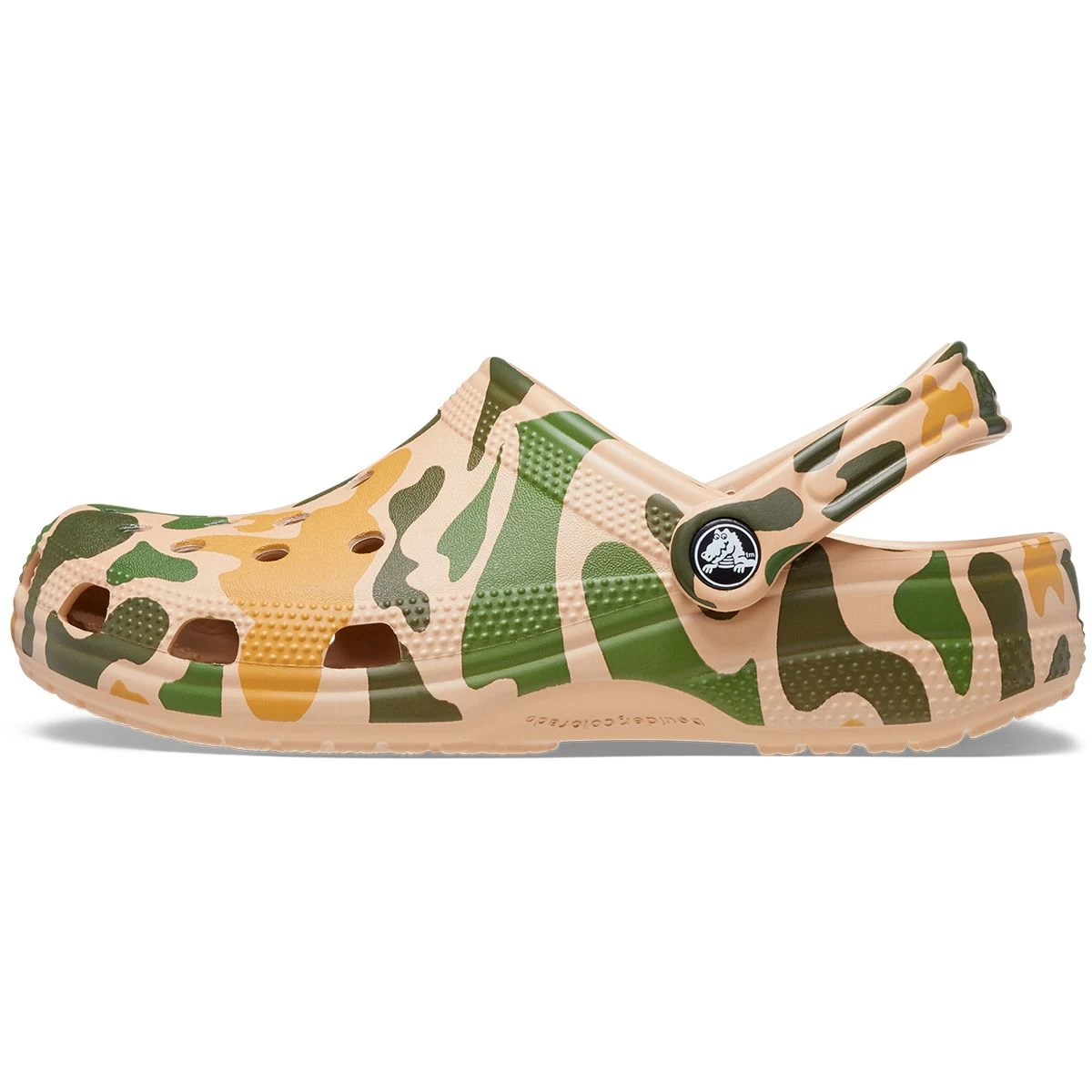Crocs Men’s Classic Printed Camo Clogs – Chai 7 Crocs Men’s Classic Printed Camo Clogs – Chai - Image 7