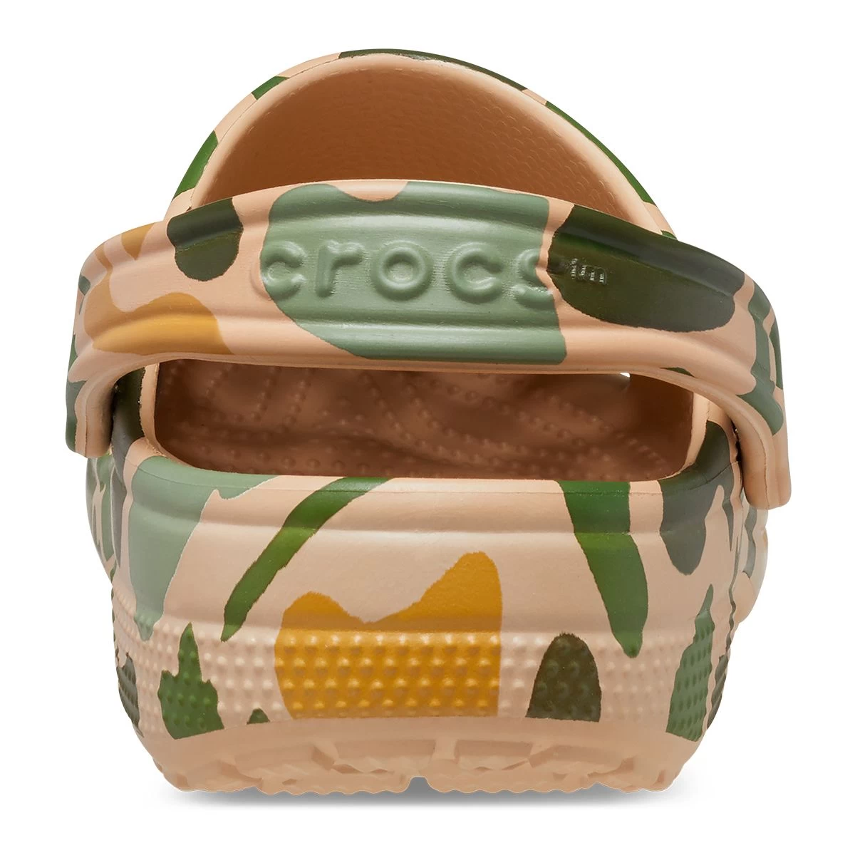 Crocs Men’s Classic Printed Camo Clogs – Chai 3 Crocs Men’s Classic Printed Camo Clogs – Chai - Image 3
