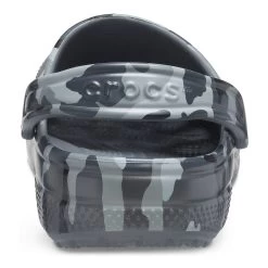 Crocs Men’s Classic Printed Camo Clogs – Grey -Fashionable Man crocs classic camo grey 8