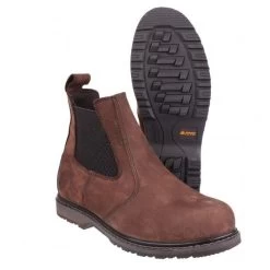 Amblers Men's AS148 Safety Sperrin Lightweight Dealer Boots - Brown -Fashionable Man dealer boots 3