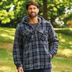 Champion Men's Dumfries Hooded Fleece Jacket - Grey