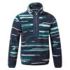 Craghoppers Men's Eccles Half Zip Fleece - Blue Navy Print