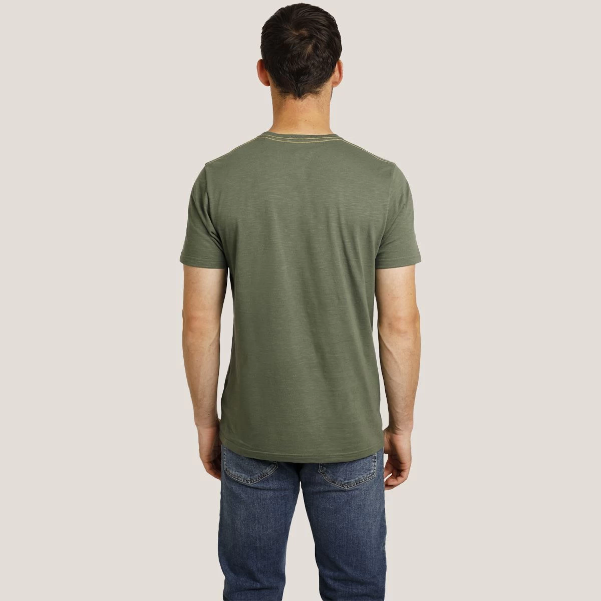 Weird Fish Men's All Trails Graphic T-shirt - Thyme 5 Weird Fish Men's All Trails Graphic T-shirt - Thyme - Image 5