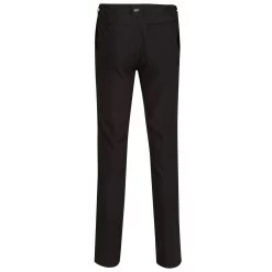 Regatta Men's Fenton Wind Resistant Softshell Trousers - Black -Fashionable Man fenton black
