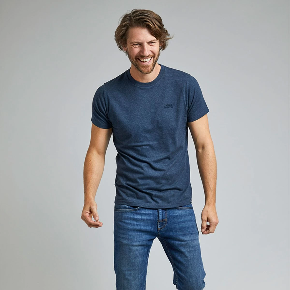 Weird Fish Men’s Fished Branded T-Shirt – Navy 8 Weird Fish Men’s Fished Branded T-Shirt – Navy - Image 8