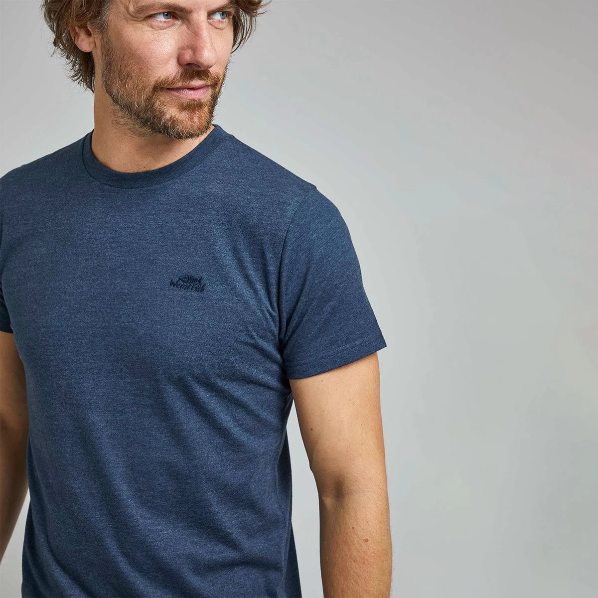 Weird Fish Men’s Fished Branded T-Shirt – Navy 4 Weird Fish Men’s Fished Branded T-Shirt – Navy - Image 4