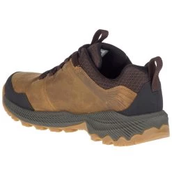 Merrell Men's Forestbound Waterproof Low Walking Shoes - Merrell Tan -Fashionable Man forestbound wp merrell tan 5