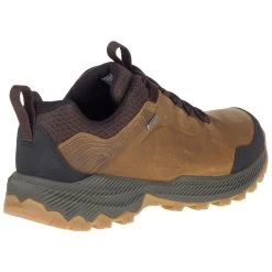 Merrell Men's Forestbound Waterproof Low Walking Shoes - Merrell Tan -Fashionable Man forestbound wp merrell tan 7