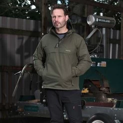 Fort Workwear Sutherland Windbreaker - Olive -Fashionable Man fort workwear s sutherland windbreaker 2 1