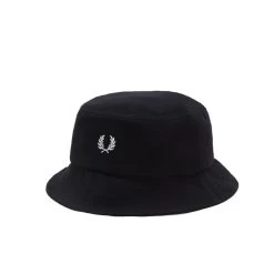 Fred Perry Pique Bucket Hat 3 Fred Perry Pique Bucket Hat -Fashionable Man fred perry pique bucket hat p115155 574018 image