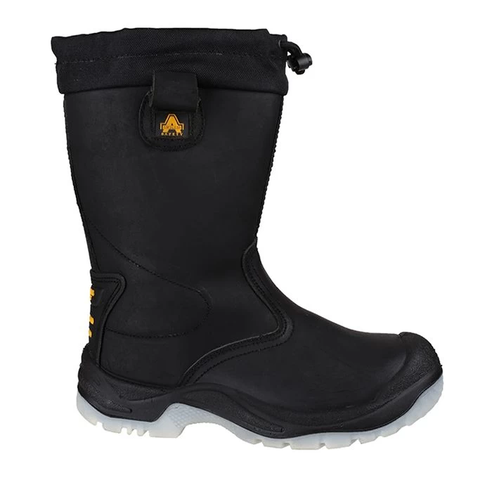 Amblers Men's FS209 Safety Rigger Boot, Fleece Lined - Black 2 Amblers Men's FS209 Safety Rigger Boot, Fleece Lined - Black - Image 2