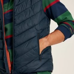 Joules Men's Garret Gilet - Dark Navy -Fashionable Man garret gilet dark navy 3 1